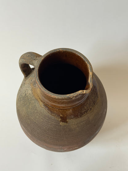 Large Rounded Earthenware Jug