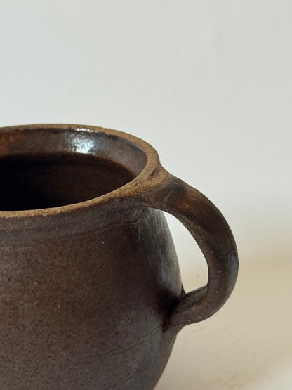 Earthy Brown French Mug