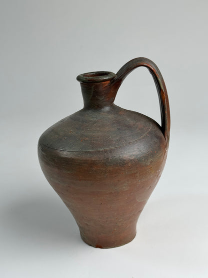 Large vintage terracotta jug