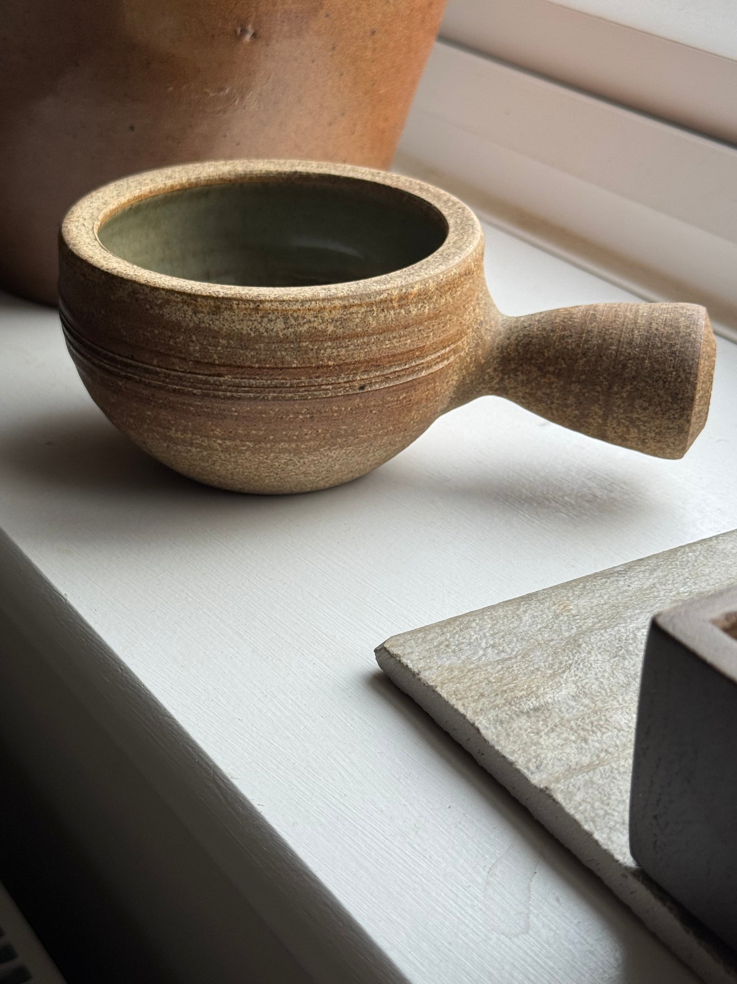 Vintage Handled Low Bowl