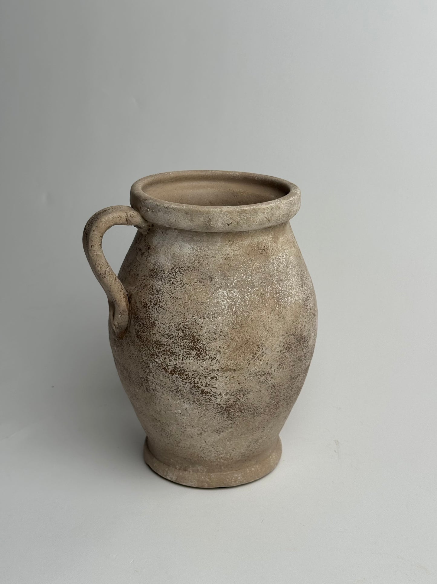 Up-Cycled | Rustic Beige Farmhouse Jug