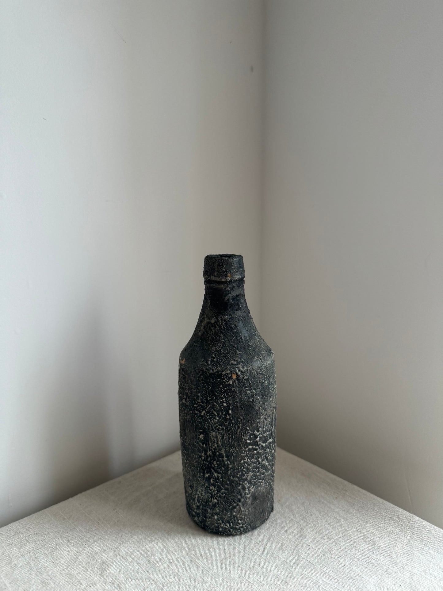 STORM  |  small textured bottle neck vase