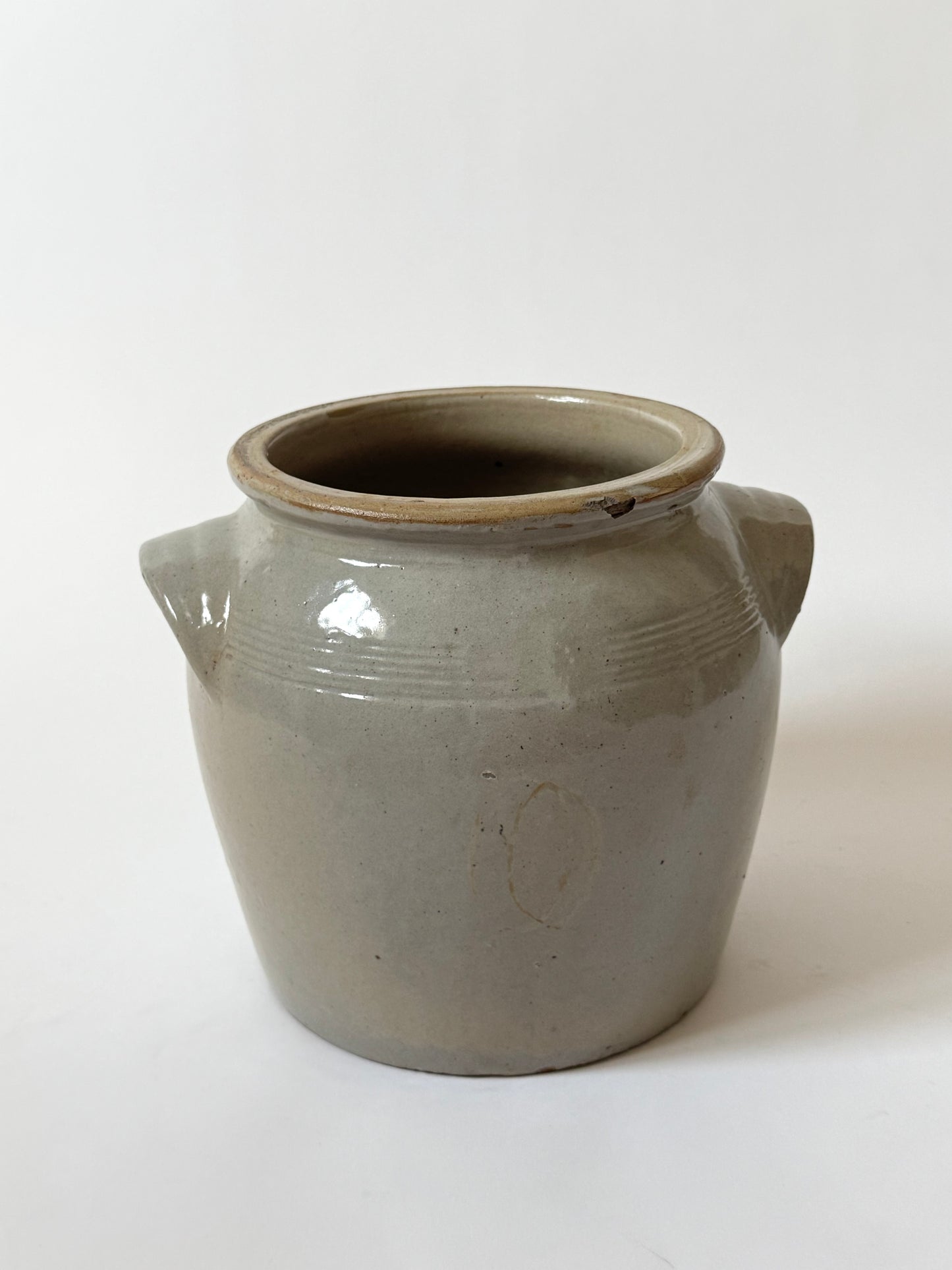 Large French Confit Pot