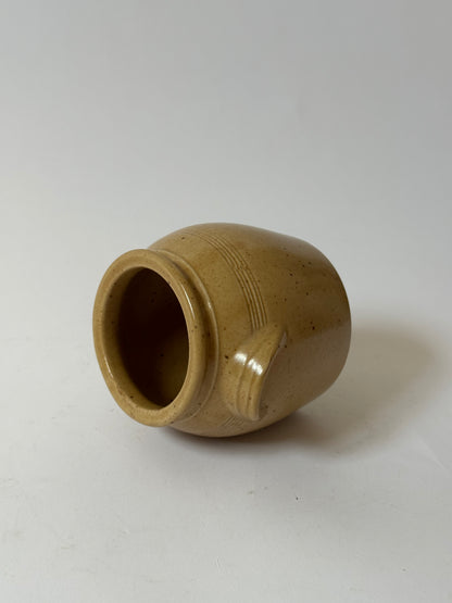 Small Mustard French Confit Pot