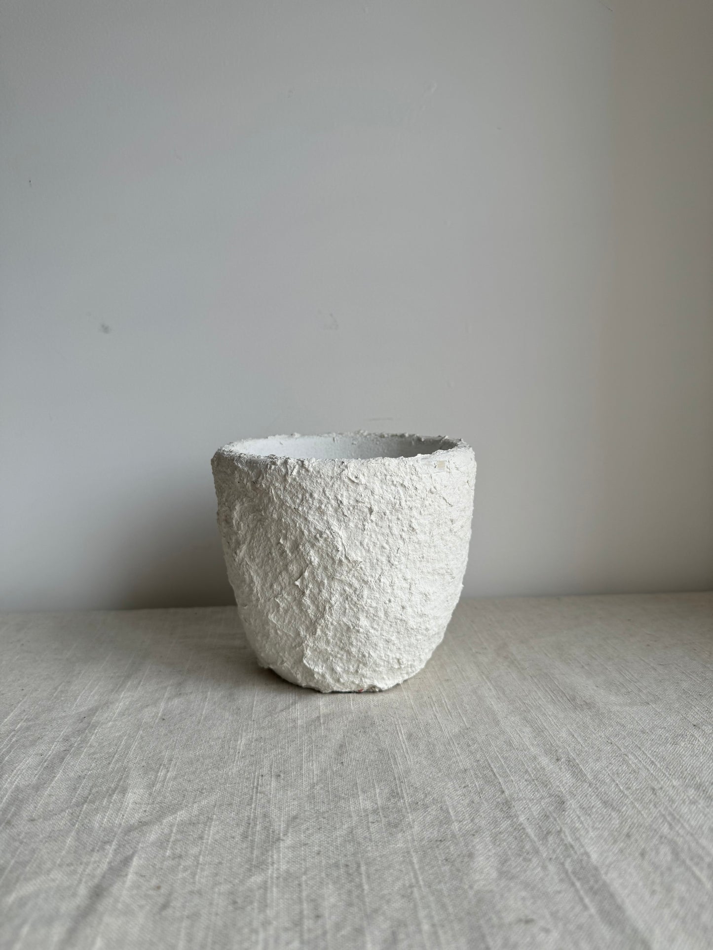 CLOUD  |  small papier mache pot