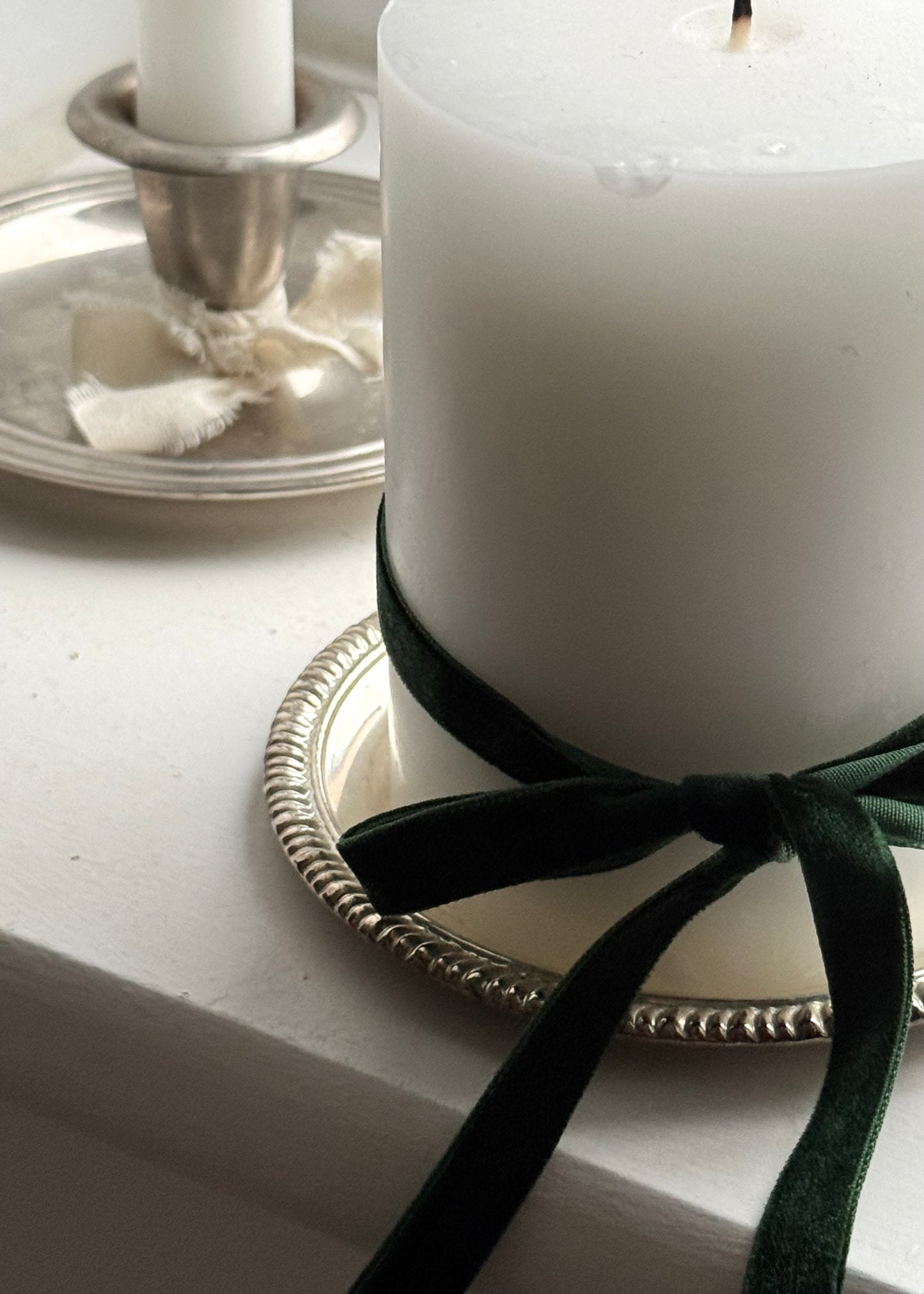 Small Vintage Silver Dish