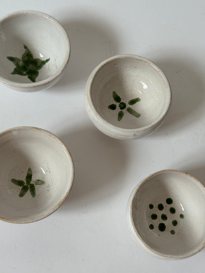White Studio Pottery Bowls