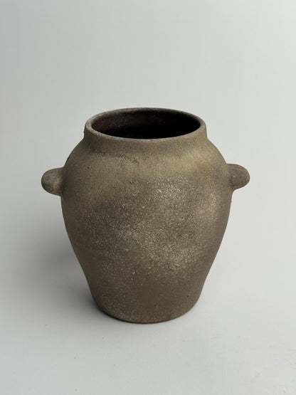 Up-Cycled | Earthy Brown Medium Confit Pot