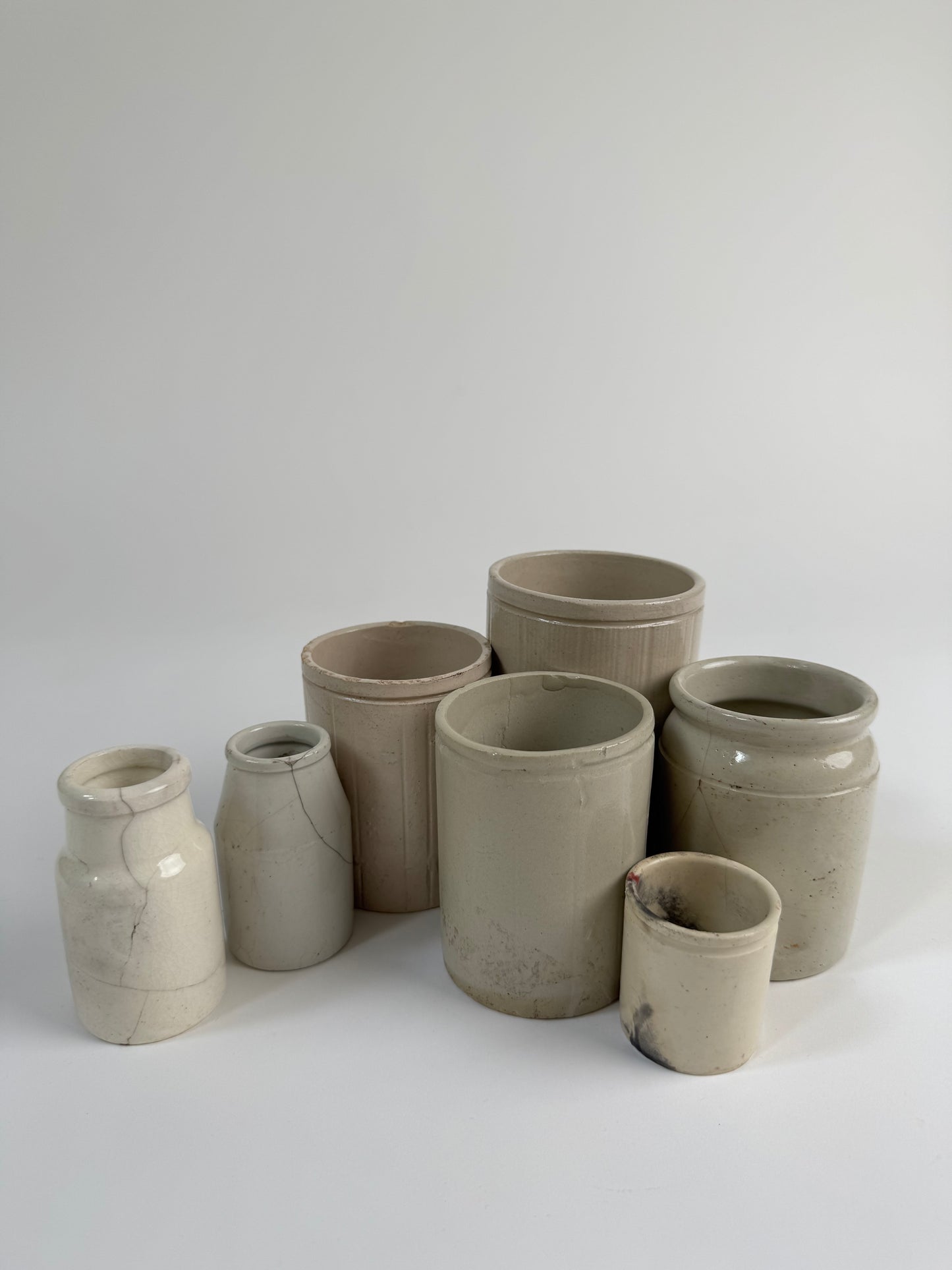 Vintage marmalade jars