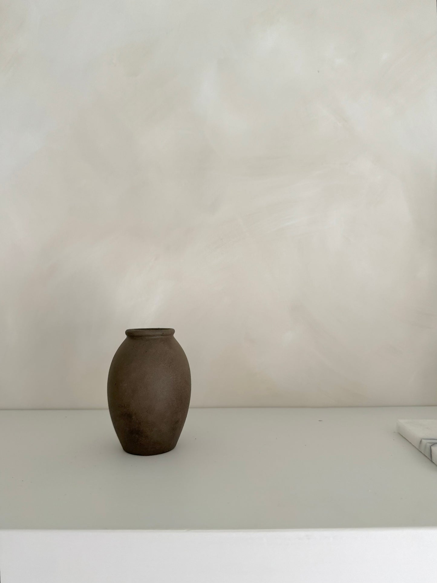 EARTH  |  Mini dark earthy brown vase