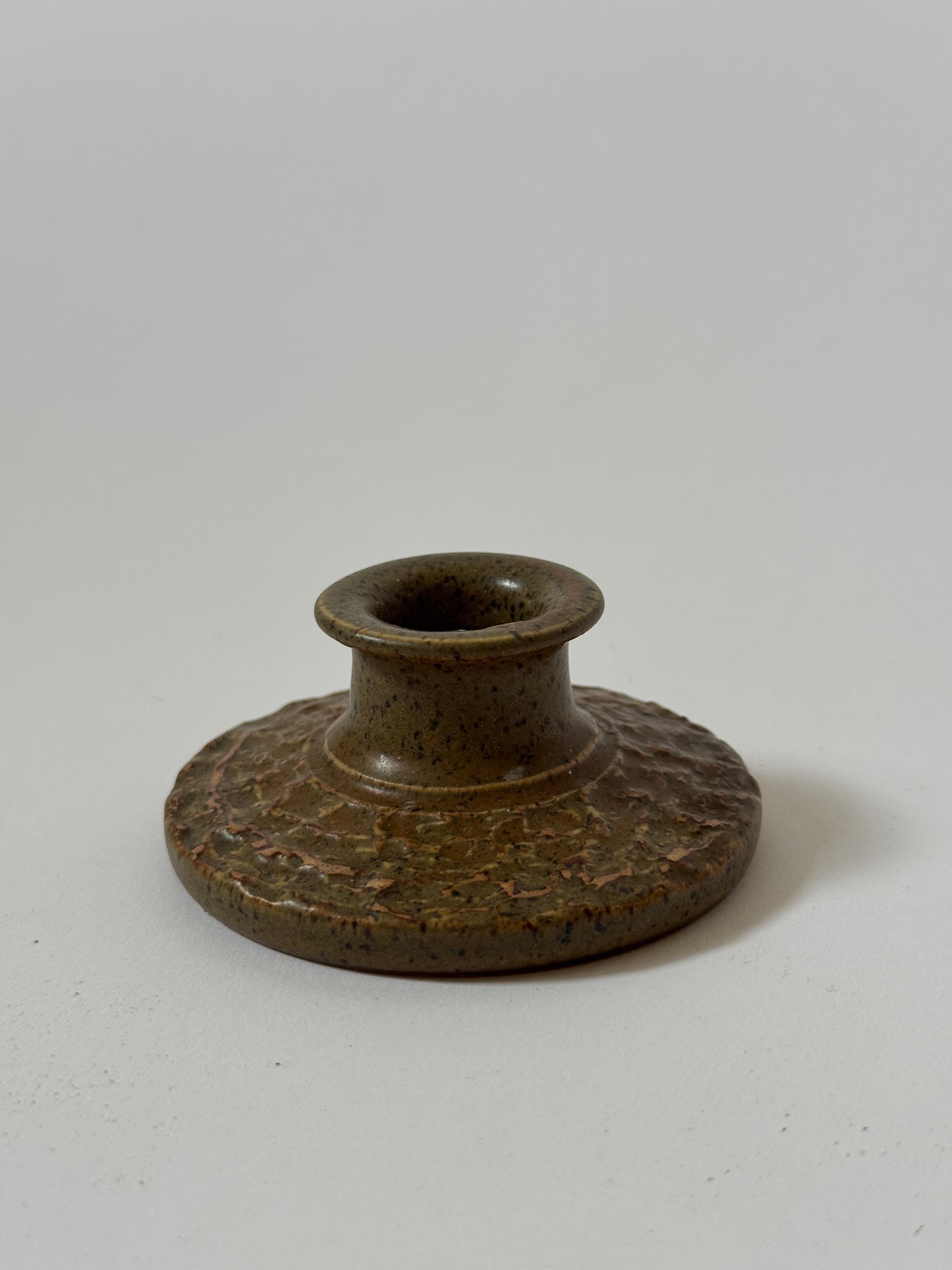 Studio Pottery Candle Holder