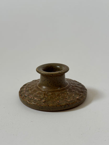 Studio Pottery Candle Holder