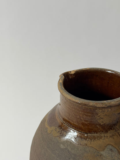 Large Rounded Earthenware Jug