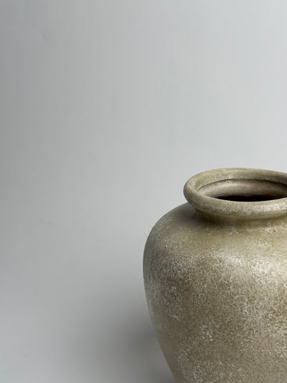 Up-Cycled | Stone-Effect Medium Rounded Urn