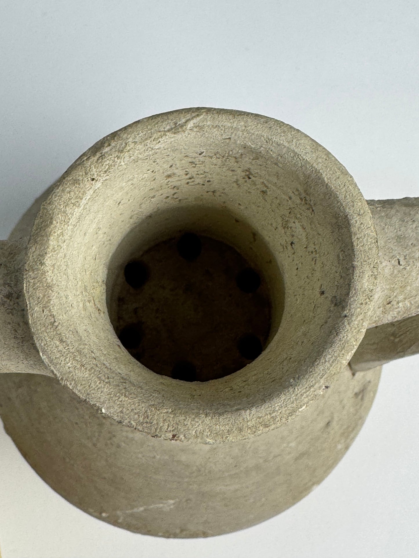 Double handled stoneware amphoras
