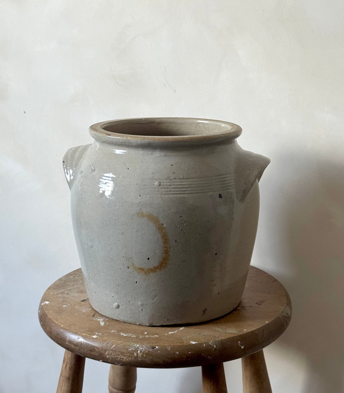 Large French Confit Pot