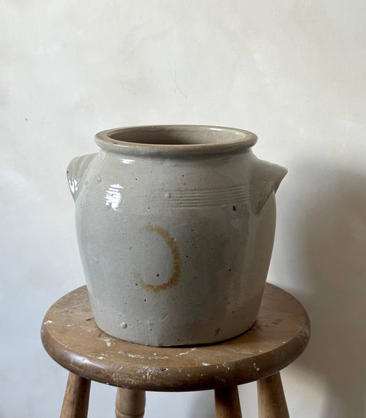 Large French Confit Pot