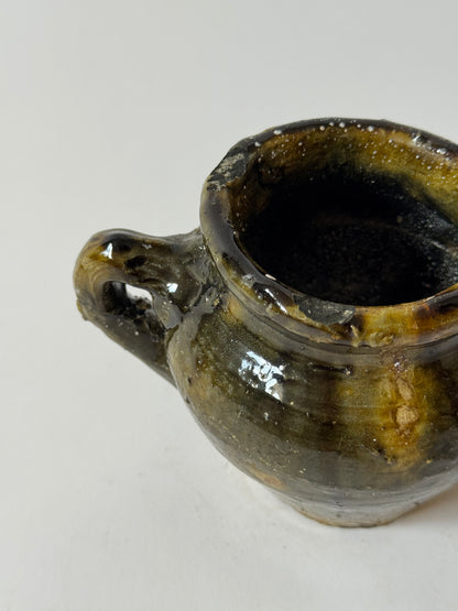 Deep Olive Twin Handle Moroccan Pot