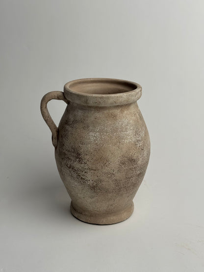 Up-Cycled | Rustic Beige Farmhouse Jug