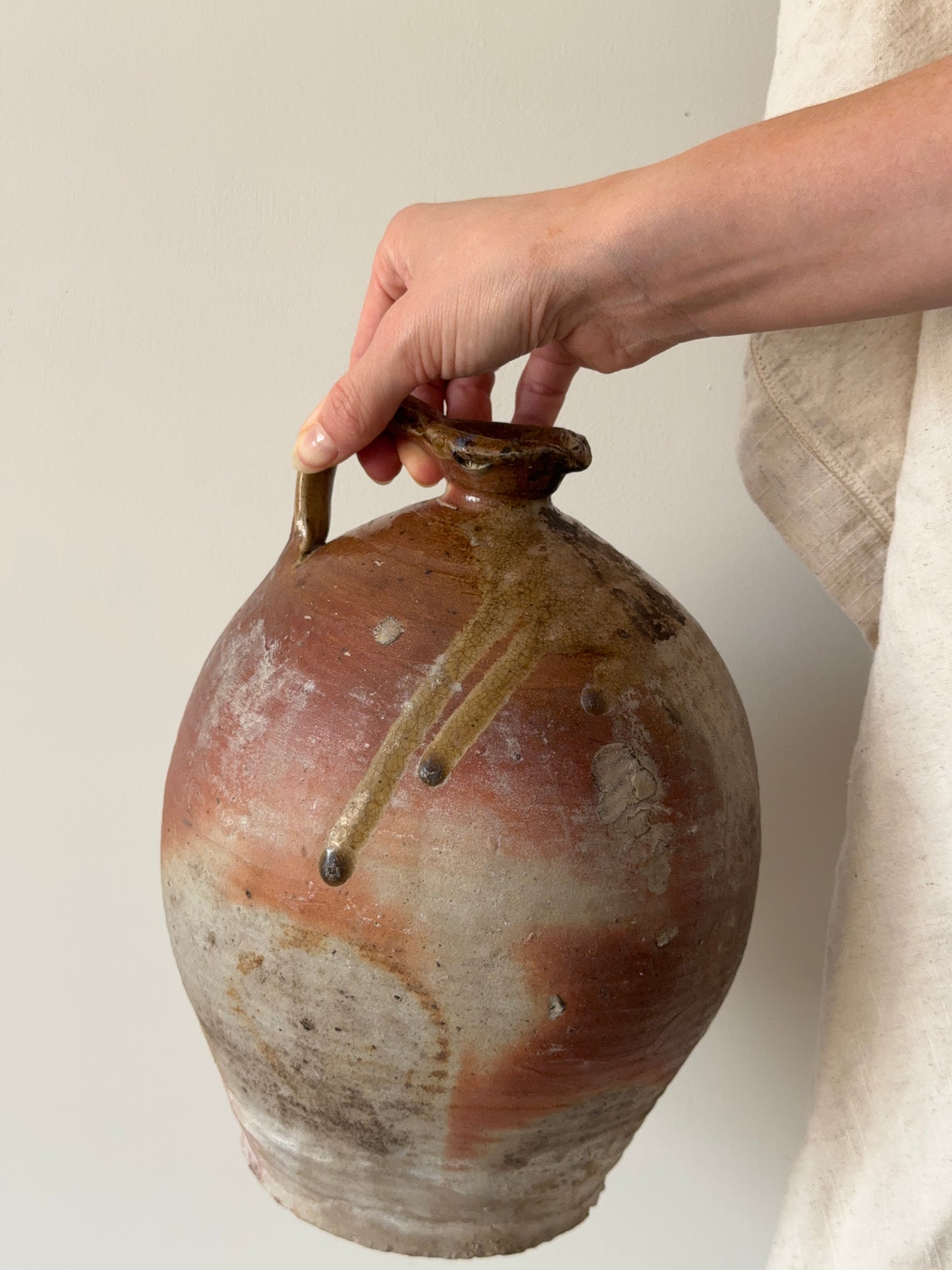 Antique French Stoneware Jug