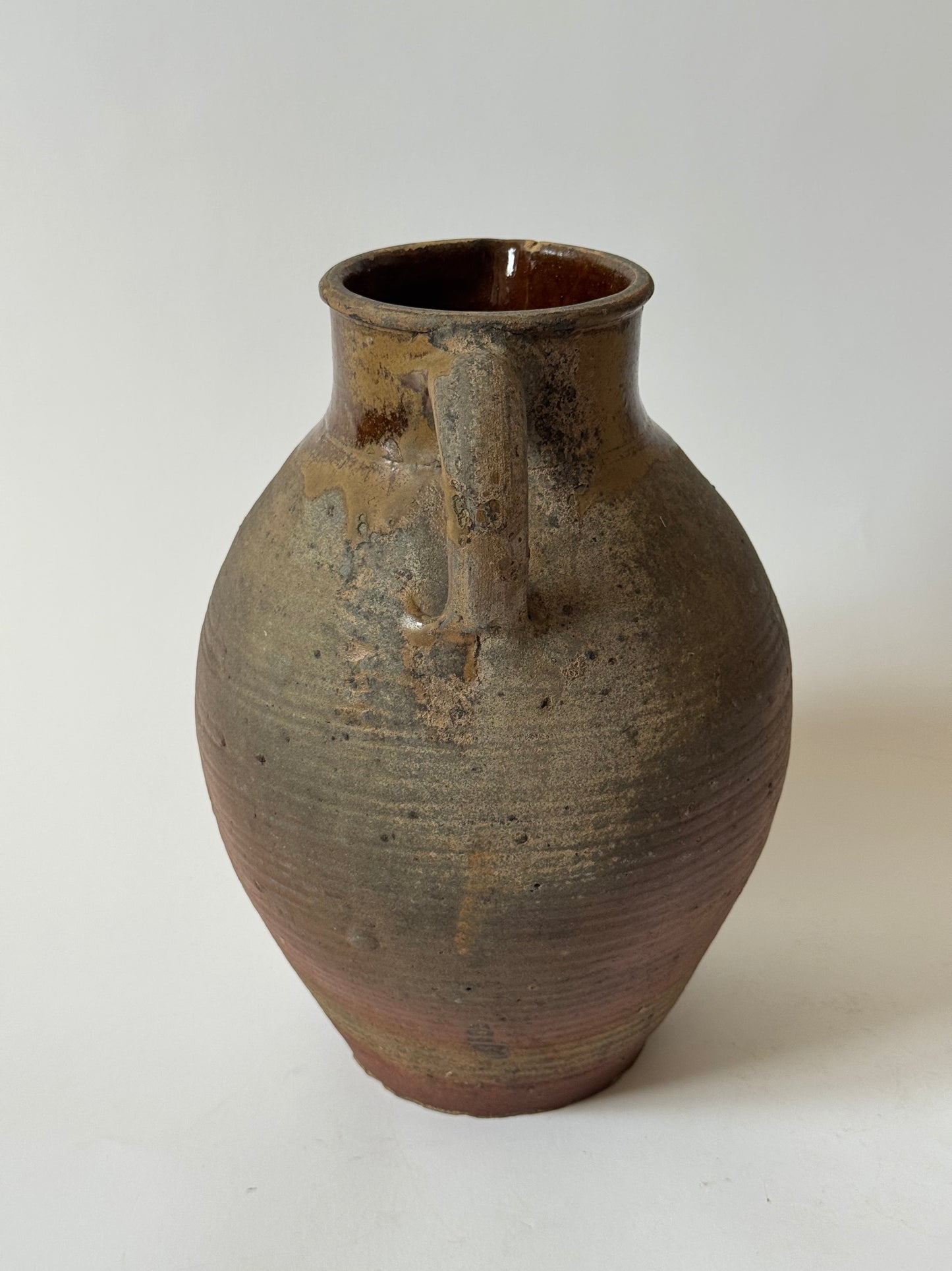 Large Rounded Earthenware Jug