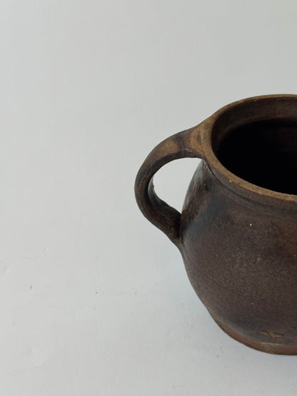 Earthy Brown French Mug