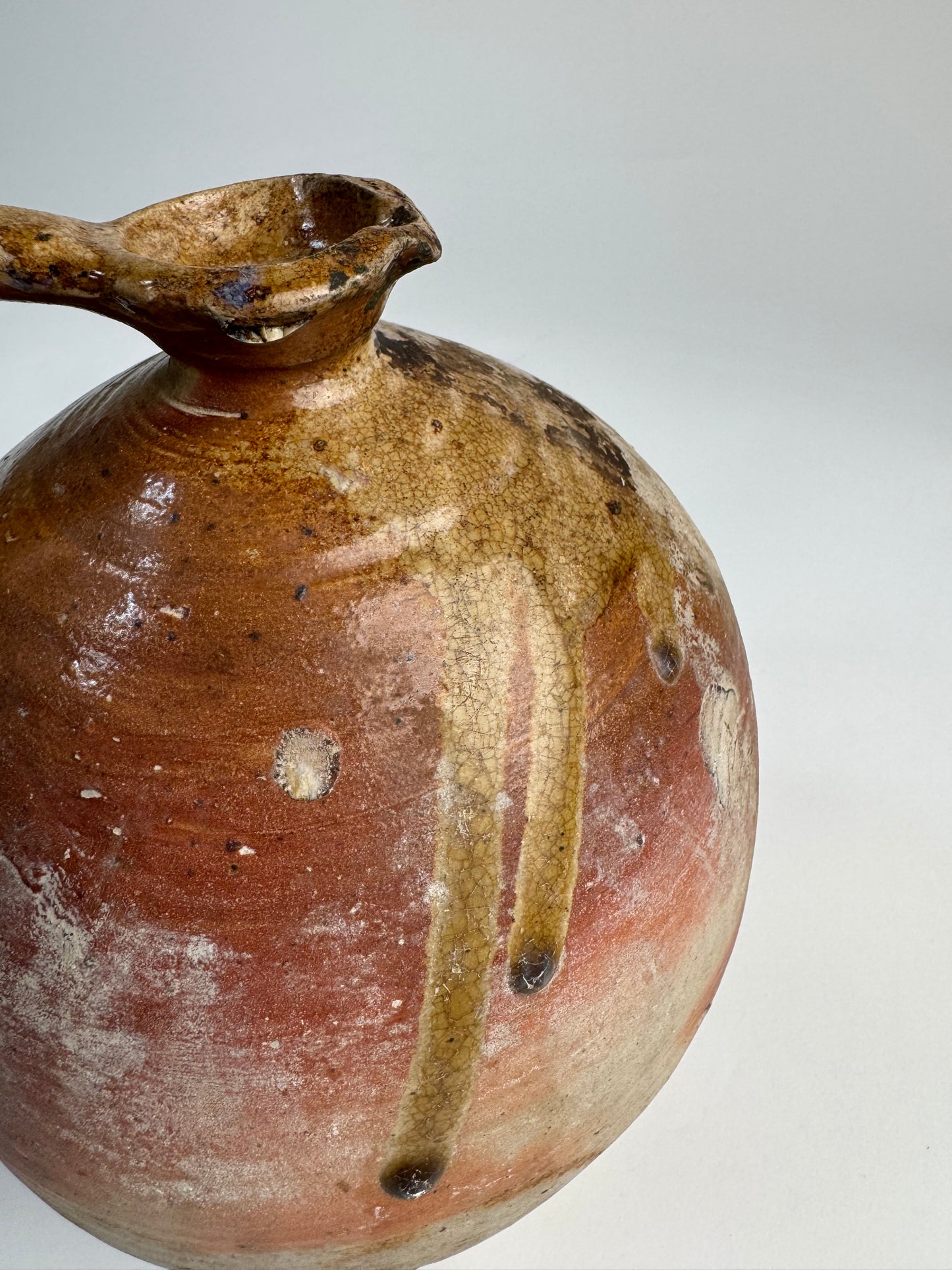 Antique French Stoneware Jug