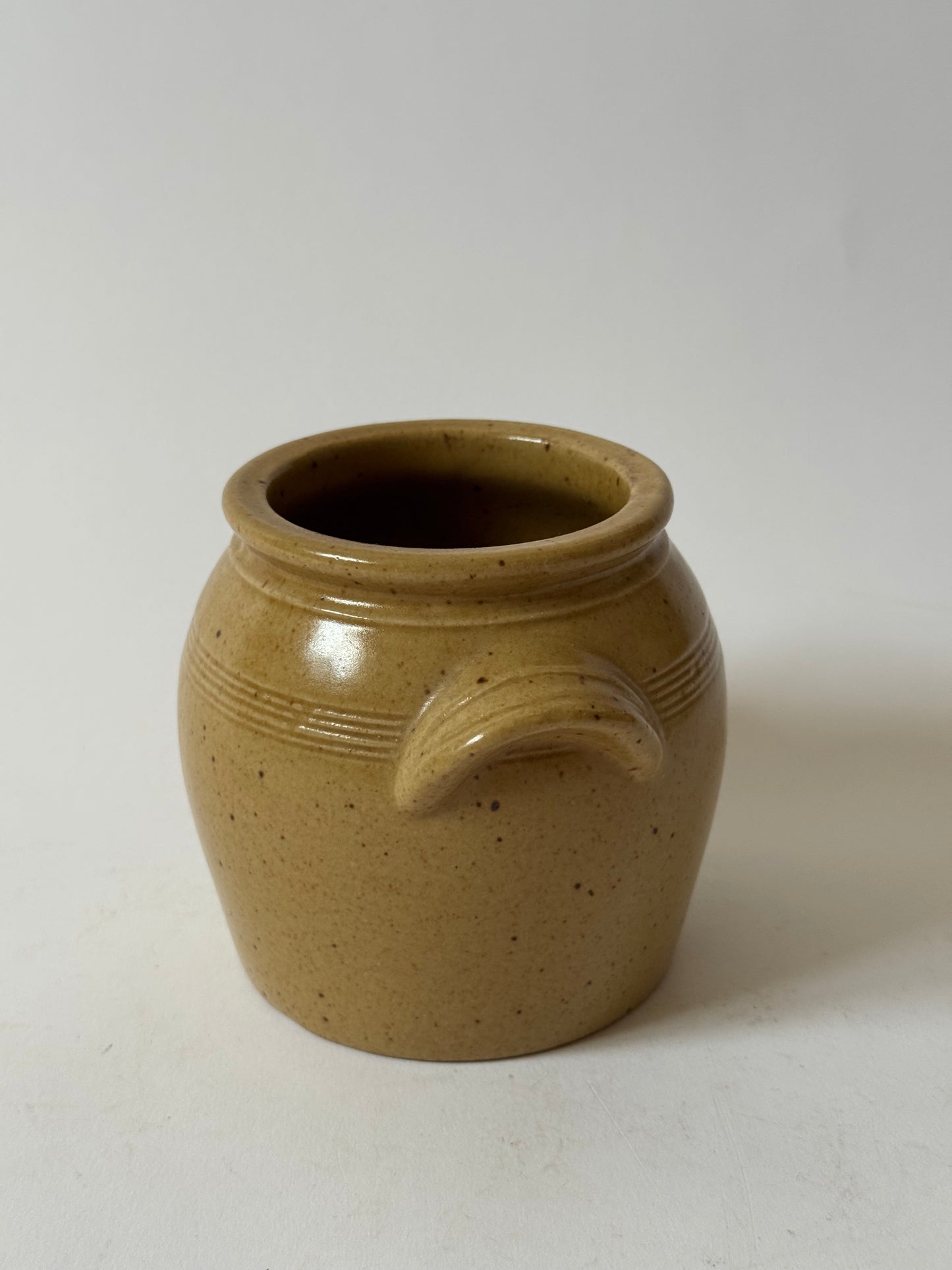 Small Mustard French Confit Pot
