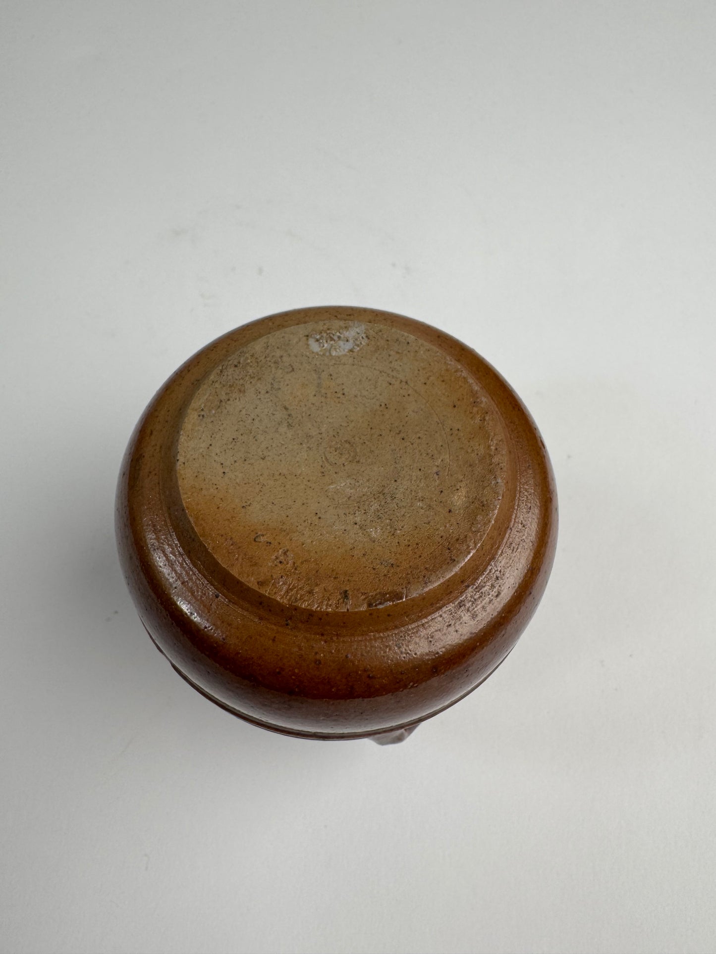 Small vintage glazed pot