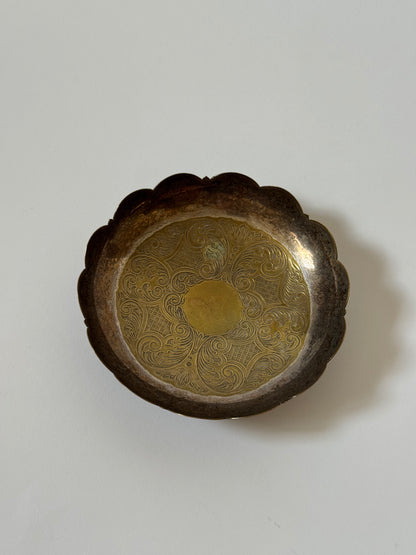 Scalloped Edge Vintage Dish