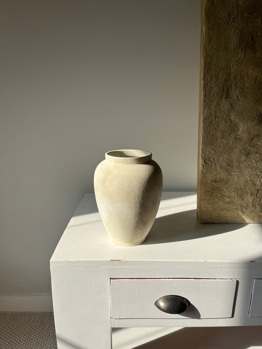 CLOUD  |   light beige stone effect urn style classic vase