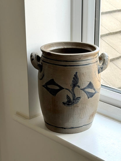 Large French Salt-glazed Alsace Pot