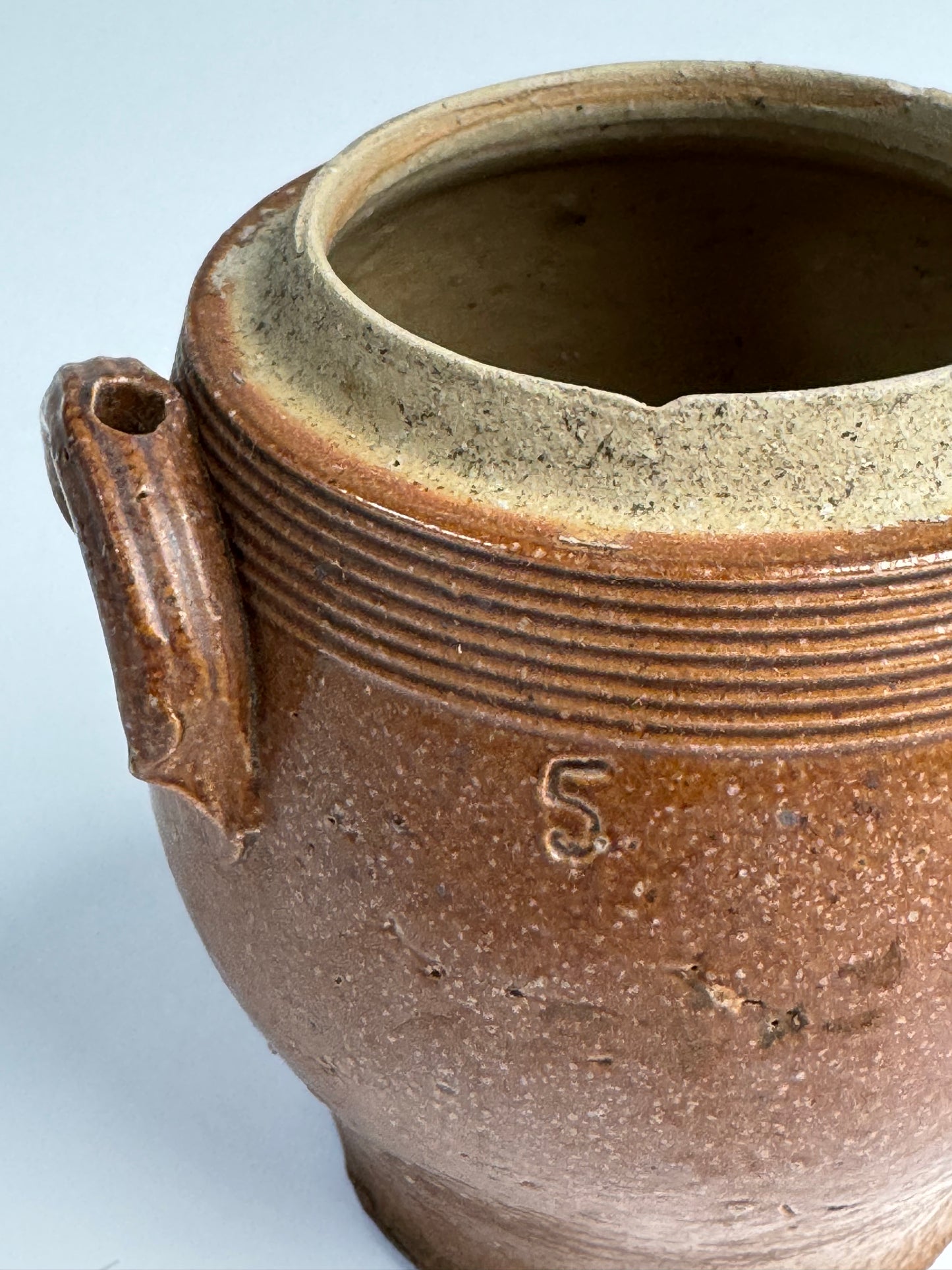 Vintage earthenware pot
