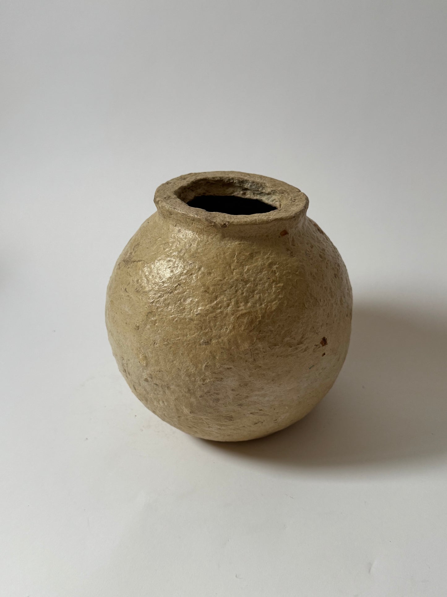 Indian Papier Mache Pot