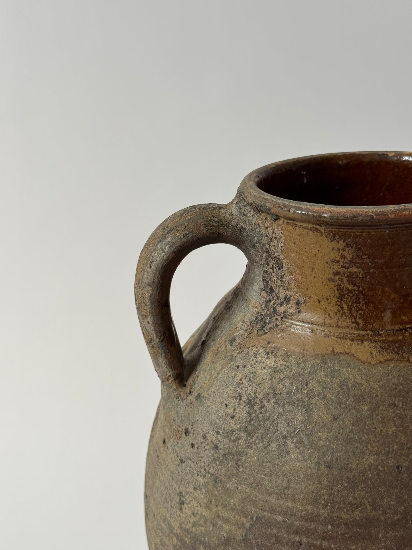 Large Rounded Earthenware Jug