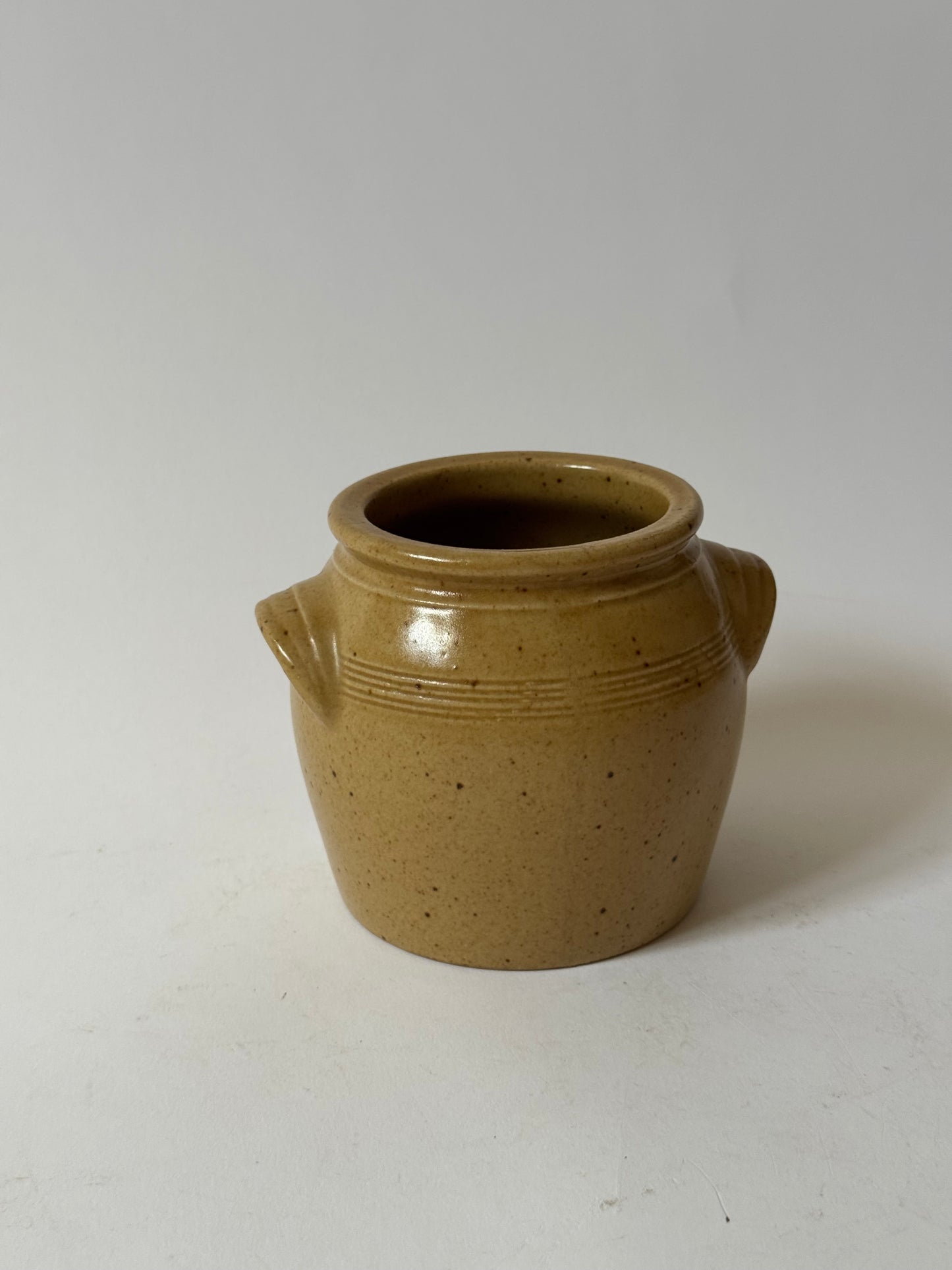 Small Mustard French Confit Pot
