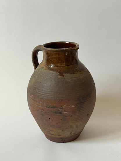 Large Rounded Earthenware Jug