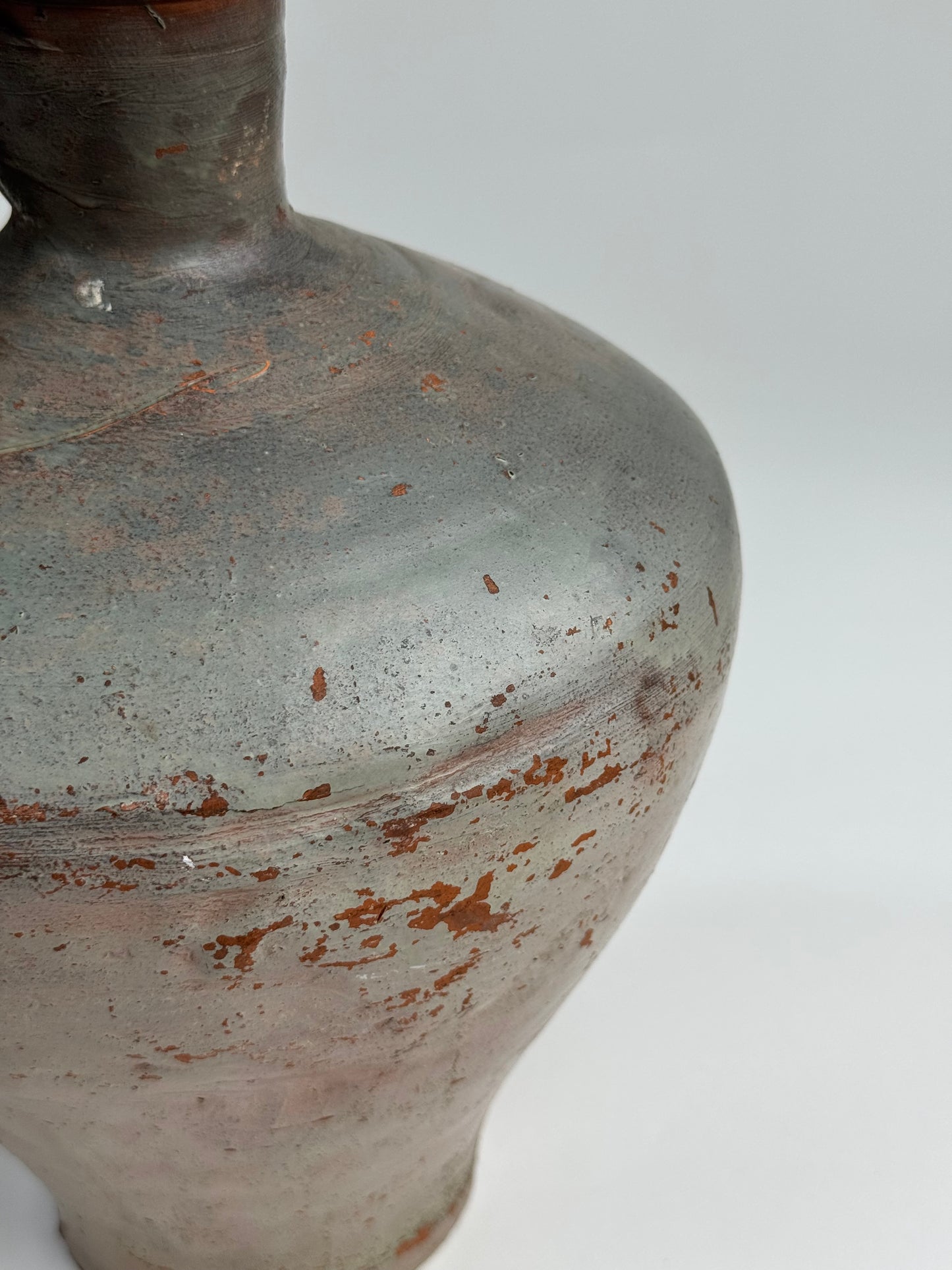 Large vintage terracotta jug
