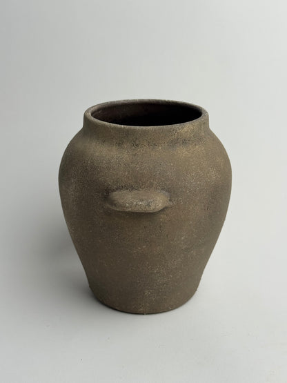 Up-Cycled | Earthy Brown Medium Confit Pot