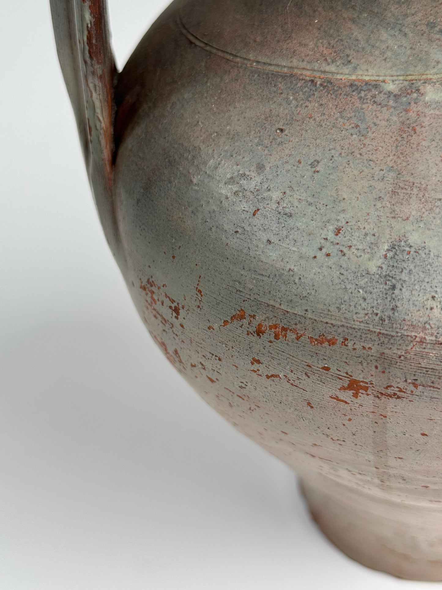 Large vintage terracotta jug