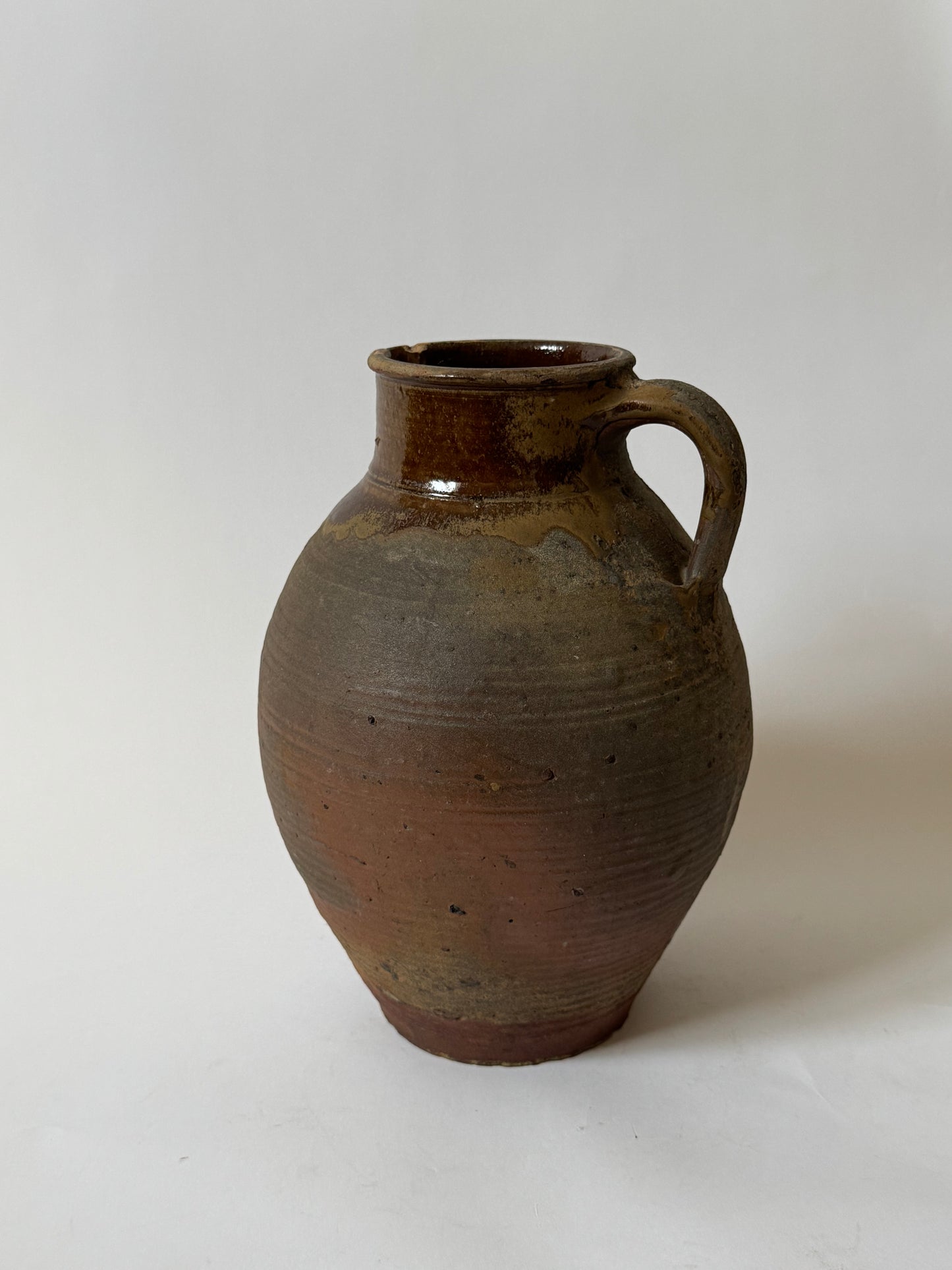Large Rounded Earthenware Jug