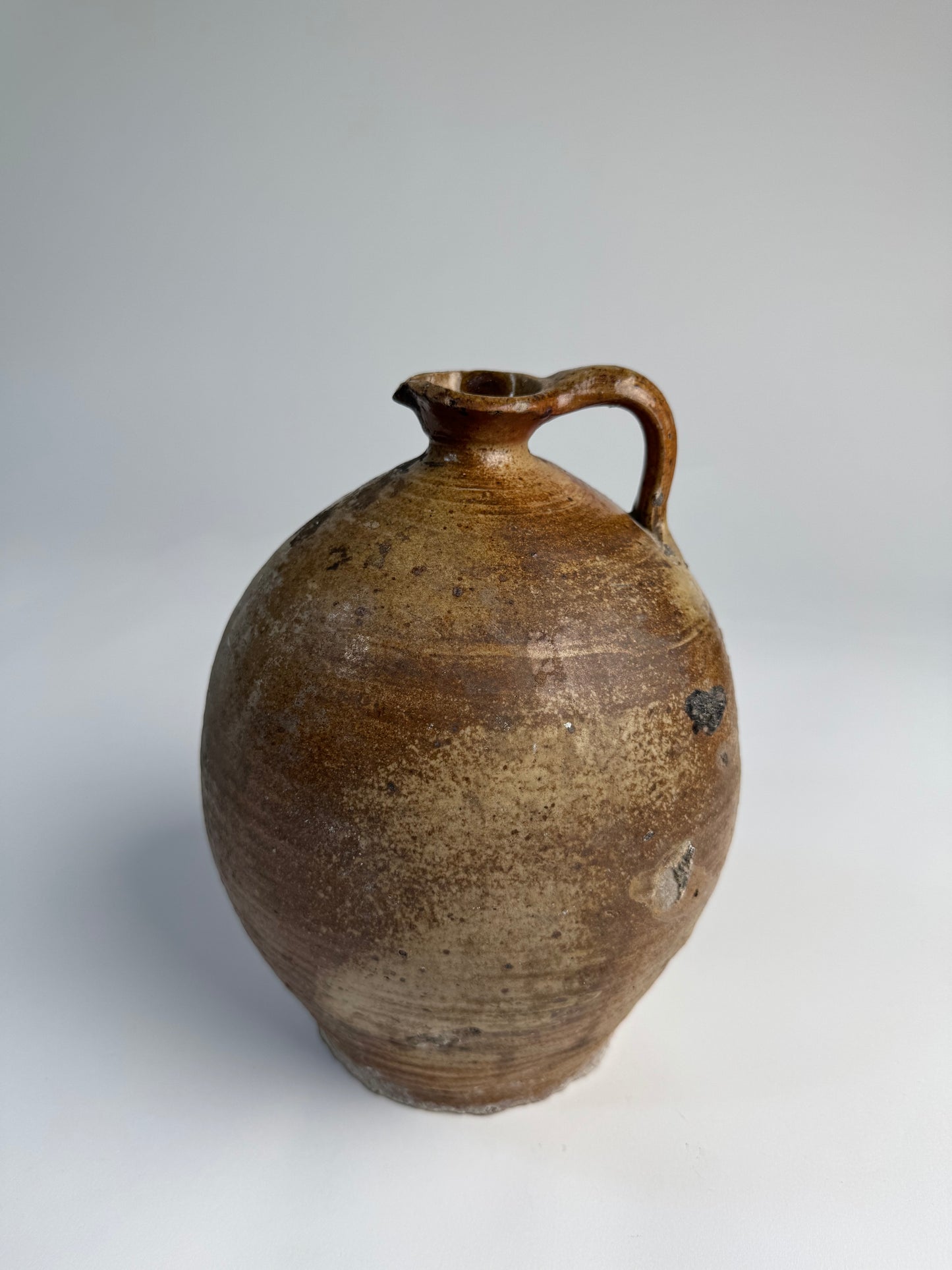 Antique French Stoneware Jug