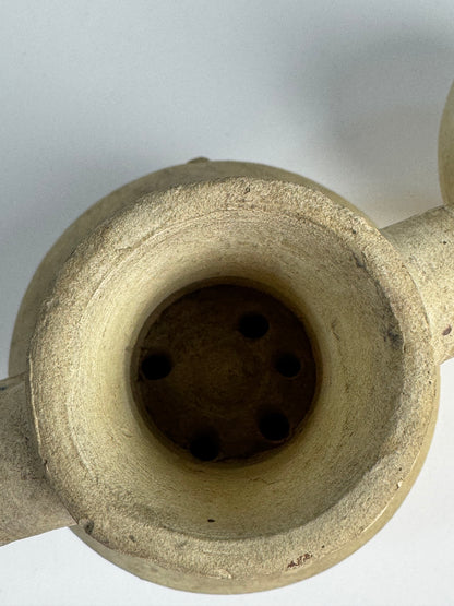 Double handled stoneware amphoras