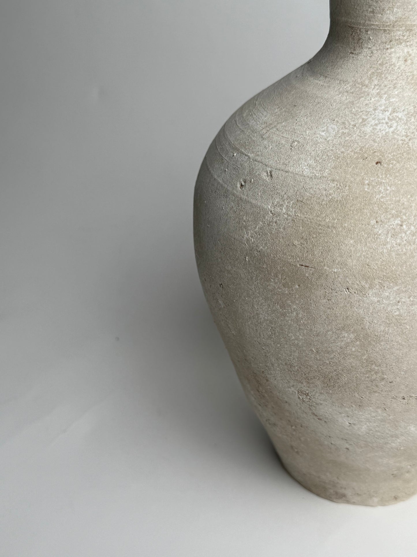 Up-Cycled | Large Off-White Mediterranean Style Jug