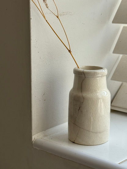Vintage earthenware pots (imperfect)