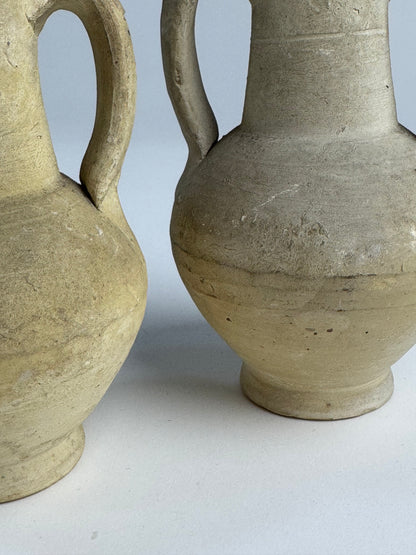 Double handled stoneware amphoras