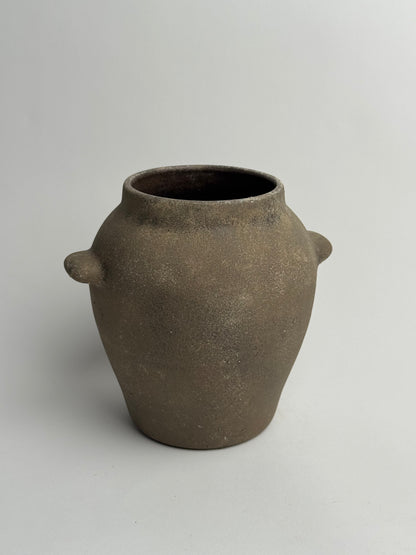 Up-Cycled | Earthy Brown Medium Confit Pot