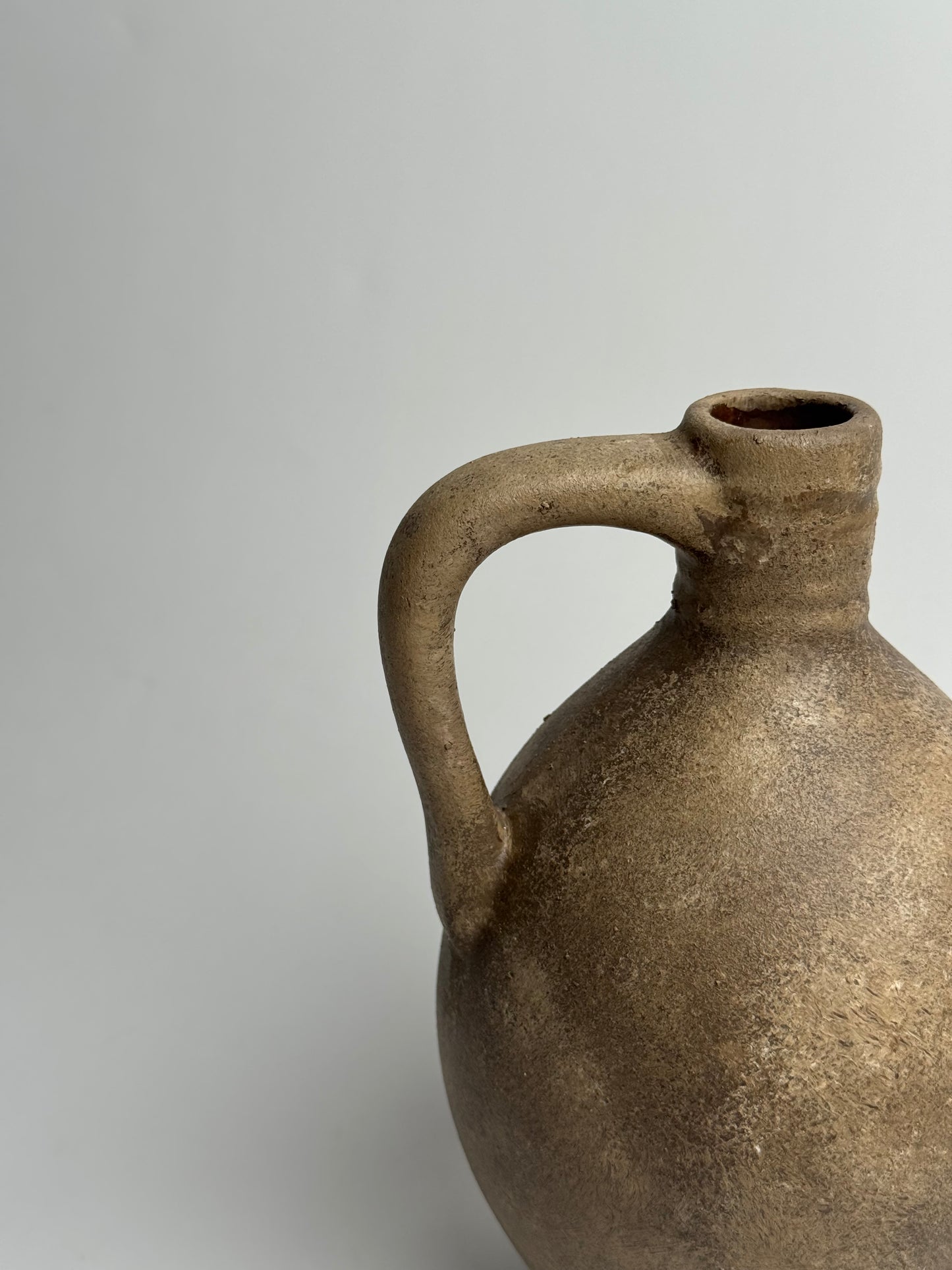 Up-Cycled | Earthy Brown Handled Pitcher Jug