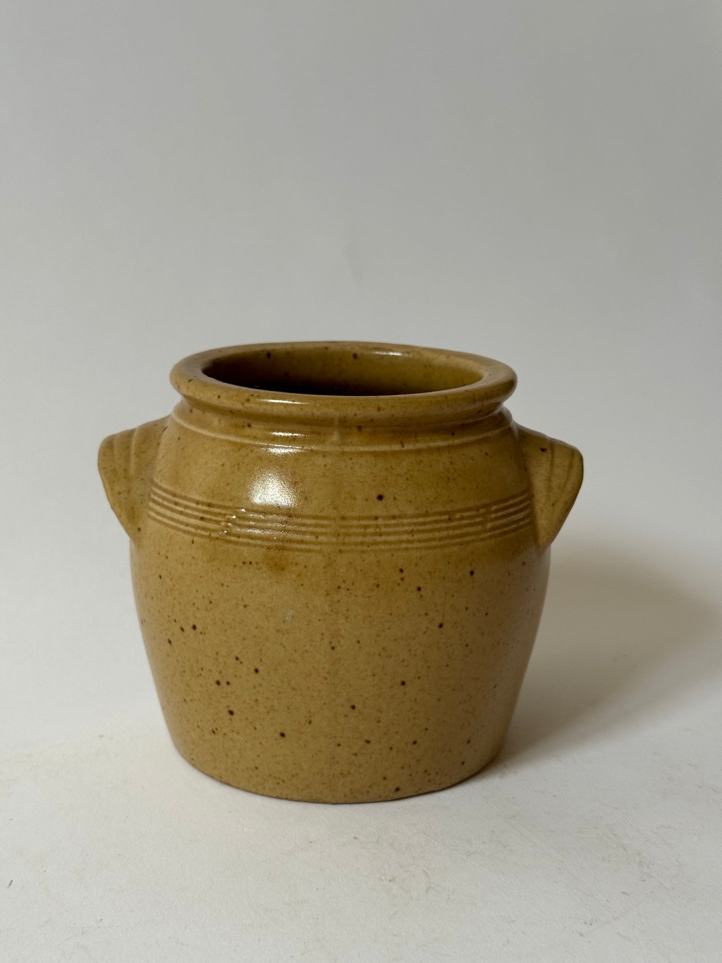 Small Mustard French Confit Pot