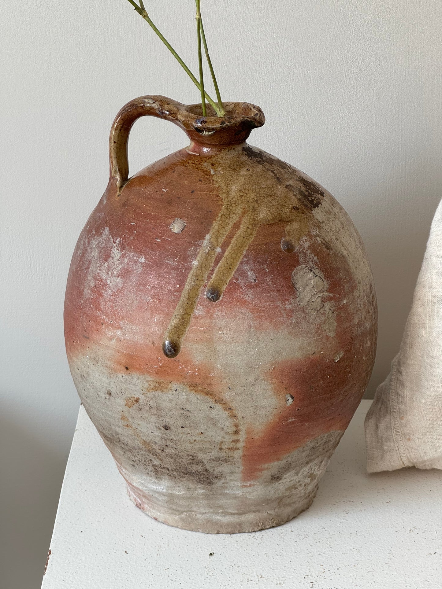 Antique French Stoneware Jug